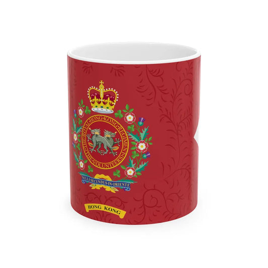 RHKR Guidon (China) White Coffee Mug 11oz - Go Mug Yourself