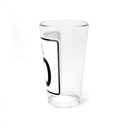 Rhode Island 10 (Rhode Island) (Road Sign) Pint Glass 16oz - Go Mug Yourself