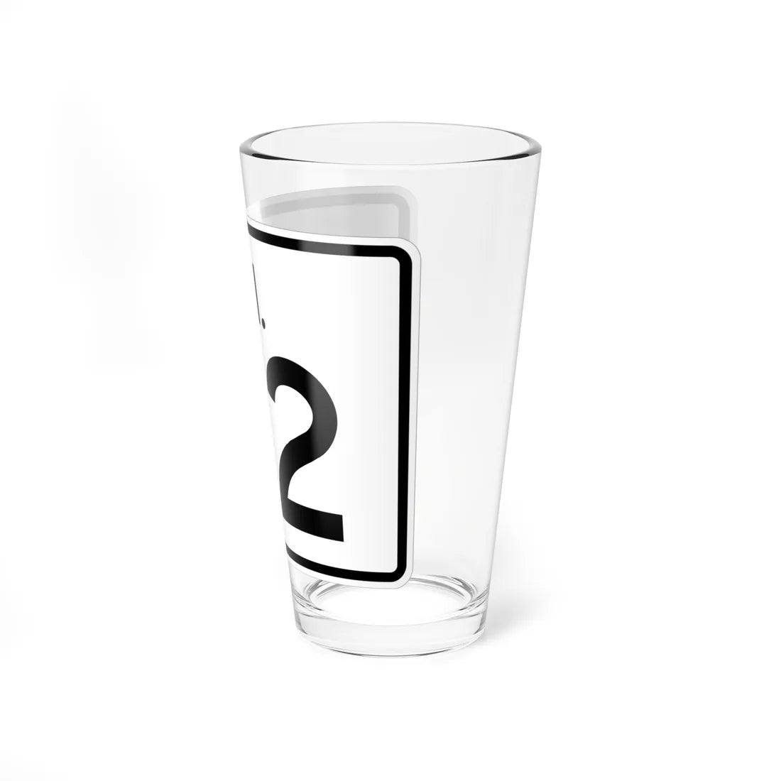 Rhode Island 112 (Rhode Island) (Road Sign) Pint Glass 16oz - Go Mug Yourself
