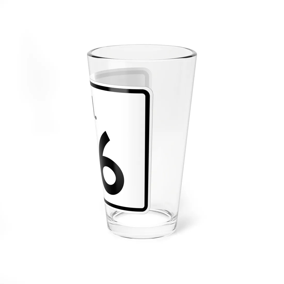 Rhode Island 116 (Rhode Island) (Road Sign) Pint Glass 16oz - Go Mug Yourself