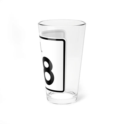 Rhode Island 118 (Rhode Island) (Road Sign) Pint Glass 16oz - Go Mug Yourself