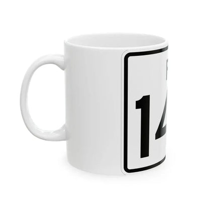 Rhode Island 146 (Rhode Island) (Road Sign) White Coffee Mug - Go Mug Yourself