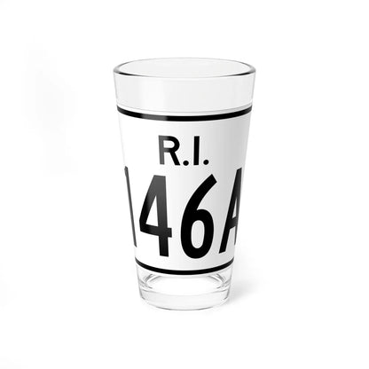 Rhode Island 146A (Rhode Island) (Road Sign) Pint Glass 16oz 16oz - Go Mug Yourself