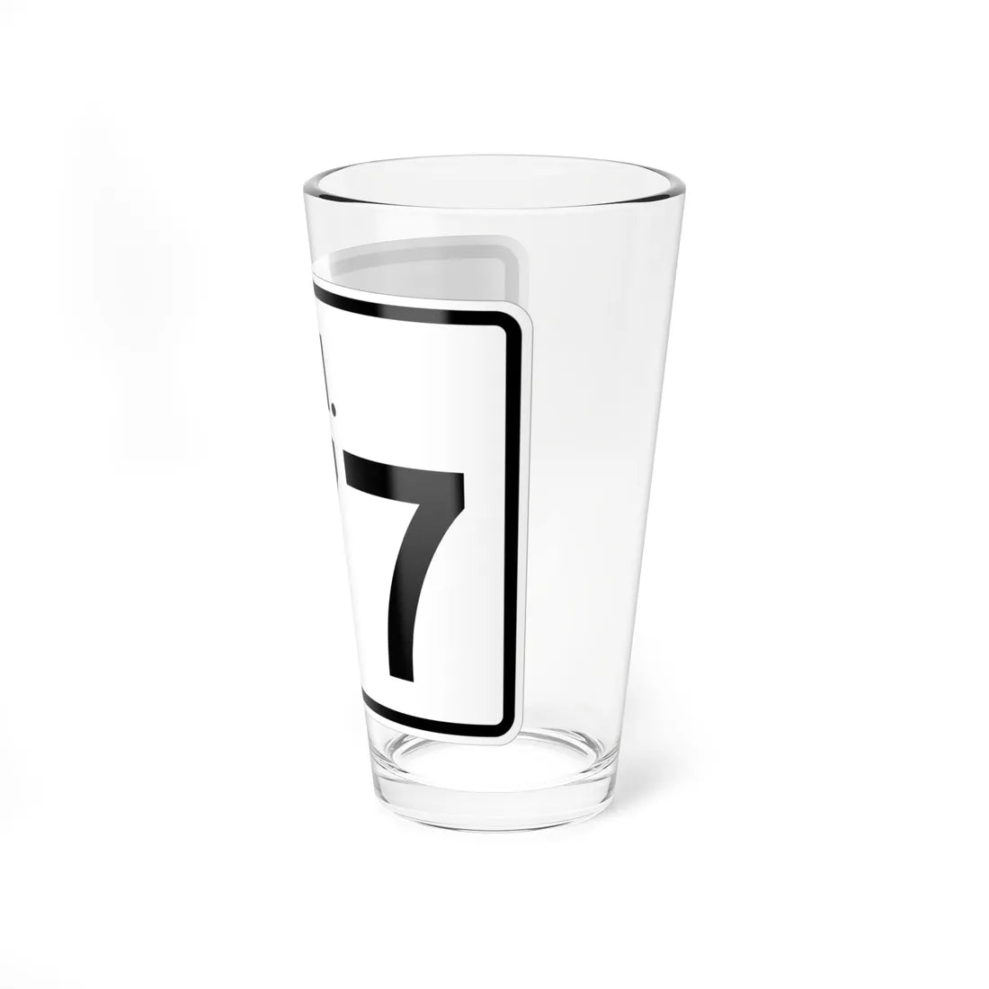 Rhode Island 177 (Rhode Island) (Road Sign) Pint Glass 16oz - Go Mug Yourself