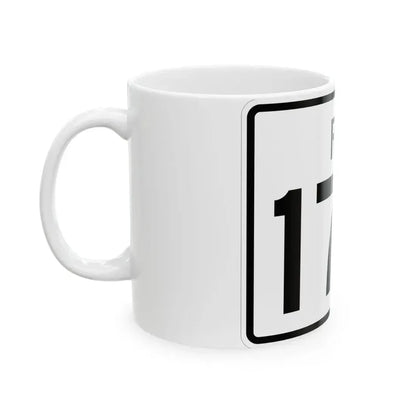 Rhode Island 179 (Rhode Island) (Road Sign) White Coffee Mug - Go Mug Yourself