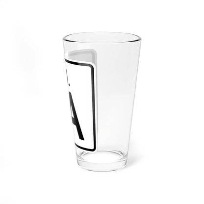 Rhode Island 1A (Rhode Island) (Road Sign) Pint Glass 16oz - Go Mug Yourself