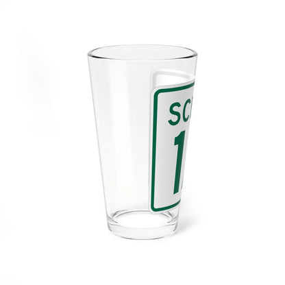 Rhode Island 1A Scenic (Rhode Island) (Road Sign) Pint Glass 16oz - Go Mug Yourself