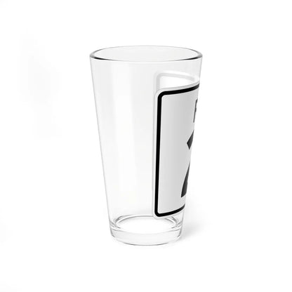 Rhode Island 2 (Rhode Island) (Road Sign) Pint Glass 16oz - Go Mug Yourself
