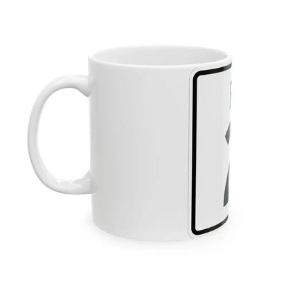 Rhode Island 2 (Rhode Island) (Road Sign) White Coffee Mug - Go Mug Yourself
