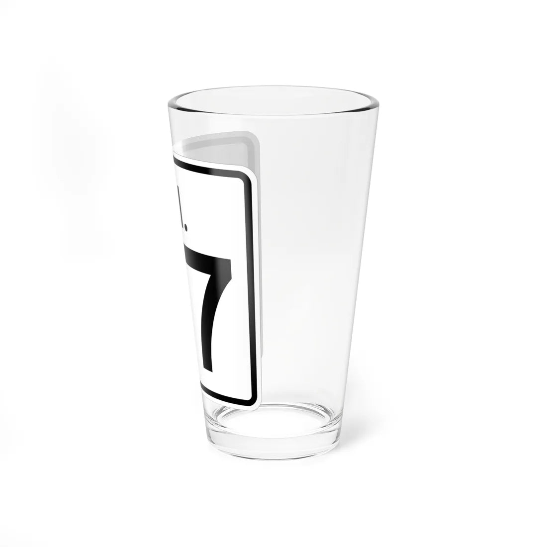 Rhode Island 37 (Rhode Island) (Road Sign) Pint Glass 16oz - Go Mug Yourself