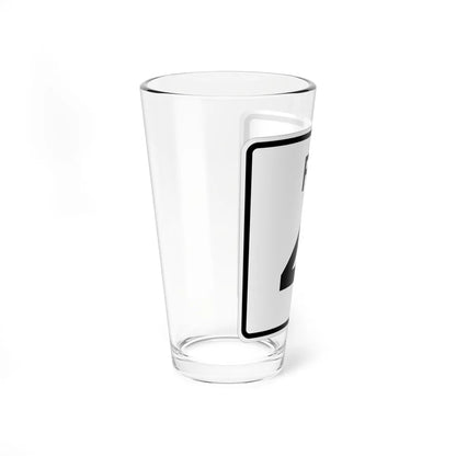 Rhode Island 4 (Rhode Island) (Road Sign) Pint Glass 16oz - Go Mug Yourself