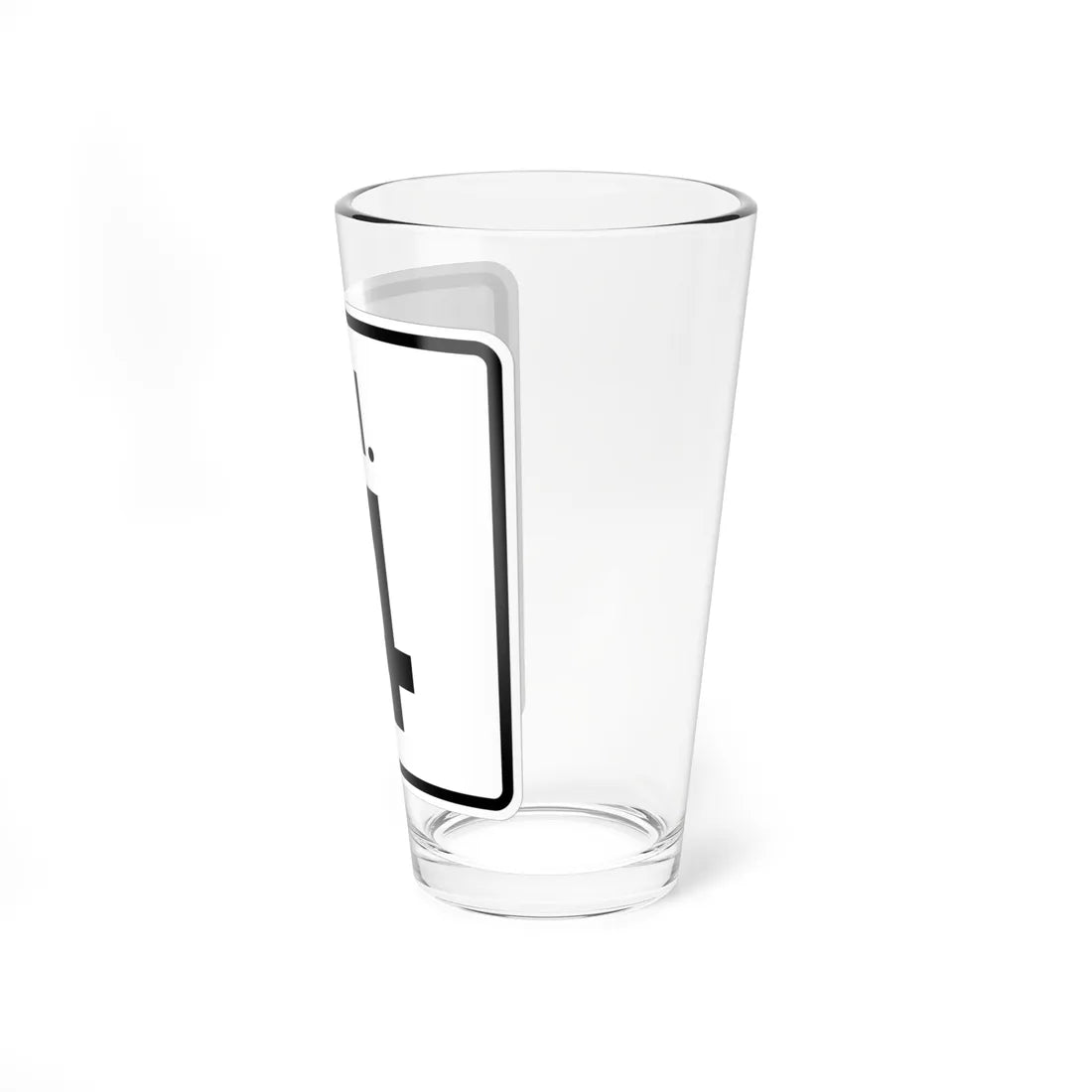 Rhode Island 4 (Rhode Island) (Road Sign) Pint Glass 16oz - Go Mug Yourself