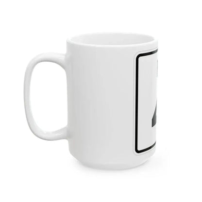 Rhode Island 4 (Rhode Island) (Road Sign) White Coffee Mug - Go Mug Yourself