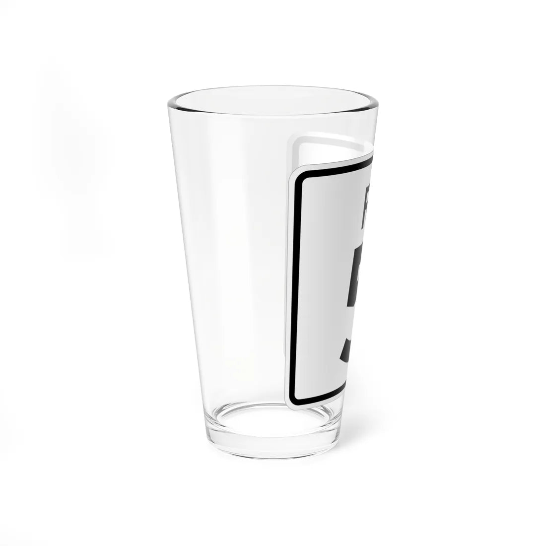 Rhode Island 5 (Rhode Island) (Road Sign) Pint Glass 16oz - Go Mug Yourself