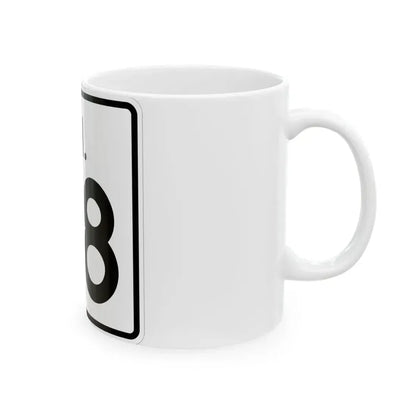 Rhode Island 78 (Rhode Island) (Road Sign) White Coffee Mug - Go Mug Yourself