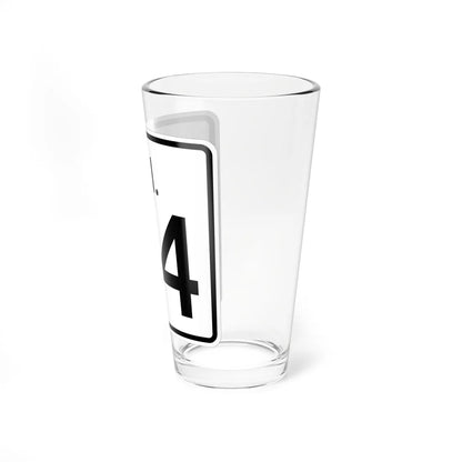 Rhode Island 84 (Rhode Island) (Road Sign) Pint Glass 16oz - Go Mug Yourself