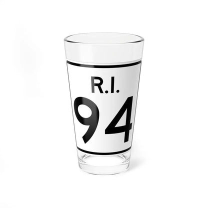 Rhode Island 94 (Rhode Island) (Road Sign) Pint Glass 16oz - Go Mug Yourself
