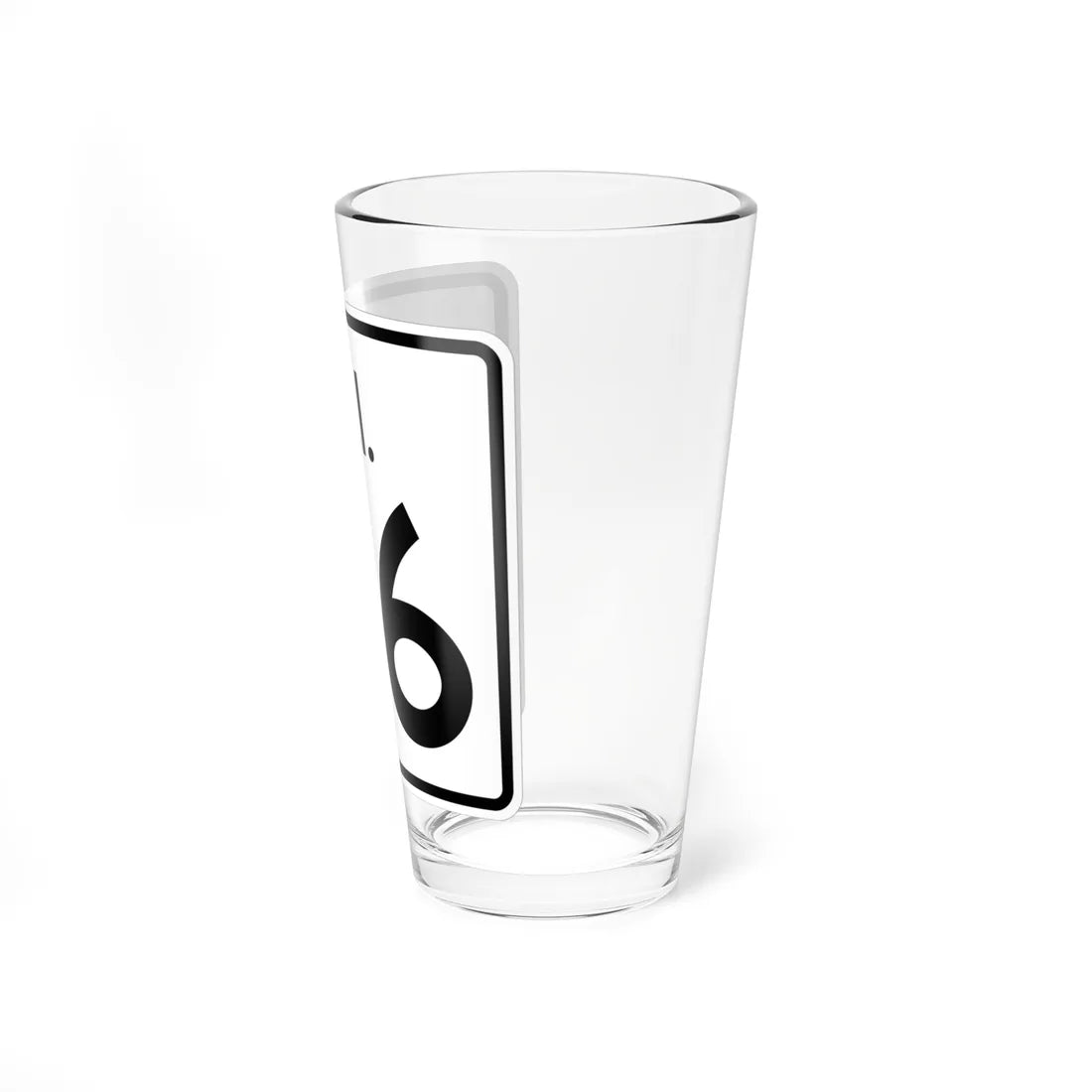 Rhode Island 96 (Rhode Island) (Road Sign) Pint Glass 16oz - Go Mug Yourself