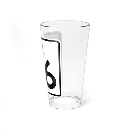 Rhode Island 96 (Rhode Island) (Road Sign) Pint Glass 16oz - Go Mug Yourself