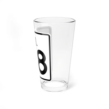 Rhode Island 98 (Rhode Island) (Road Sign) Pint Glass 16oz - Go Mug Yourself