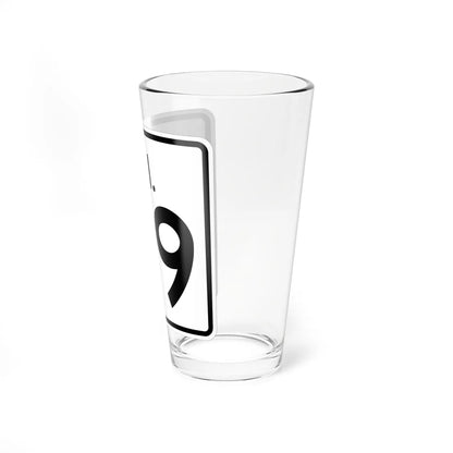 Rhode Island 99 (Rhode Island) (Road Sign) Pint Glass 16oz - Go Mug Yourself