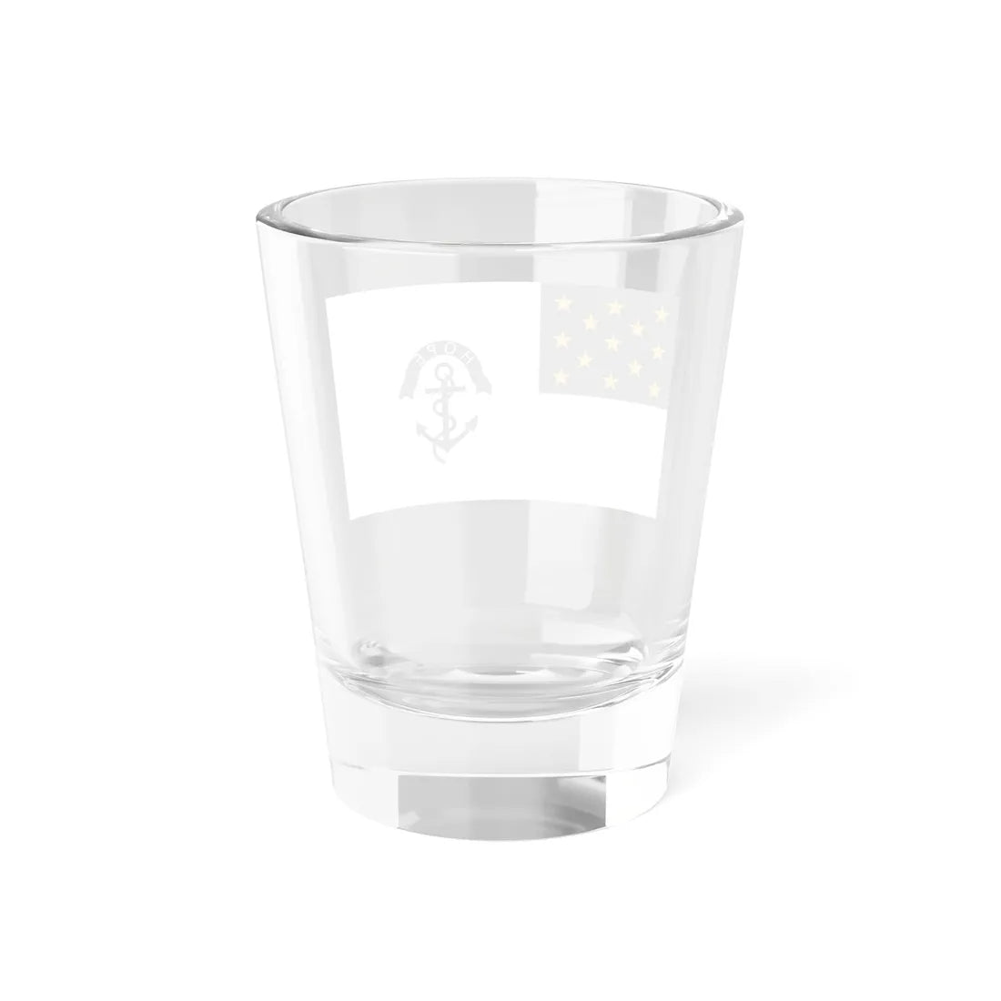 Rhode Island Regimental Flag (United States) Shot Glass 1.5oz - Go Mug Yourself