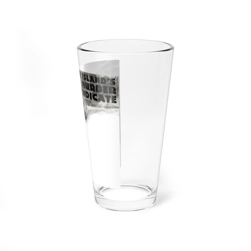 Rhode Island's Murder Syndicate, Liberty, November 12, 1938 (Magazine Illustration) Pint Glass 16oz - Go Mug Yourself