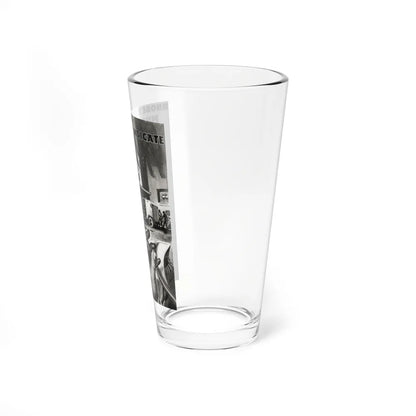 Rhode Island's Murder Syndicate, Liberty, November 5, 1938 (Magazine Illustration) Pint Glass 16oz - Go Mug Yourself