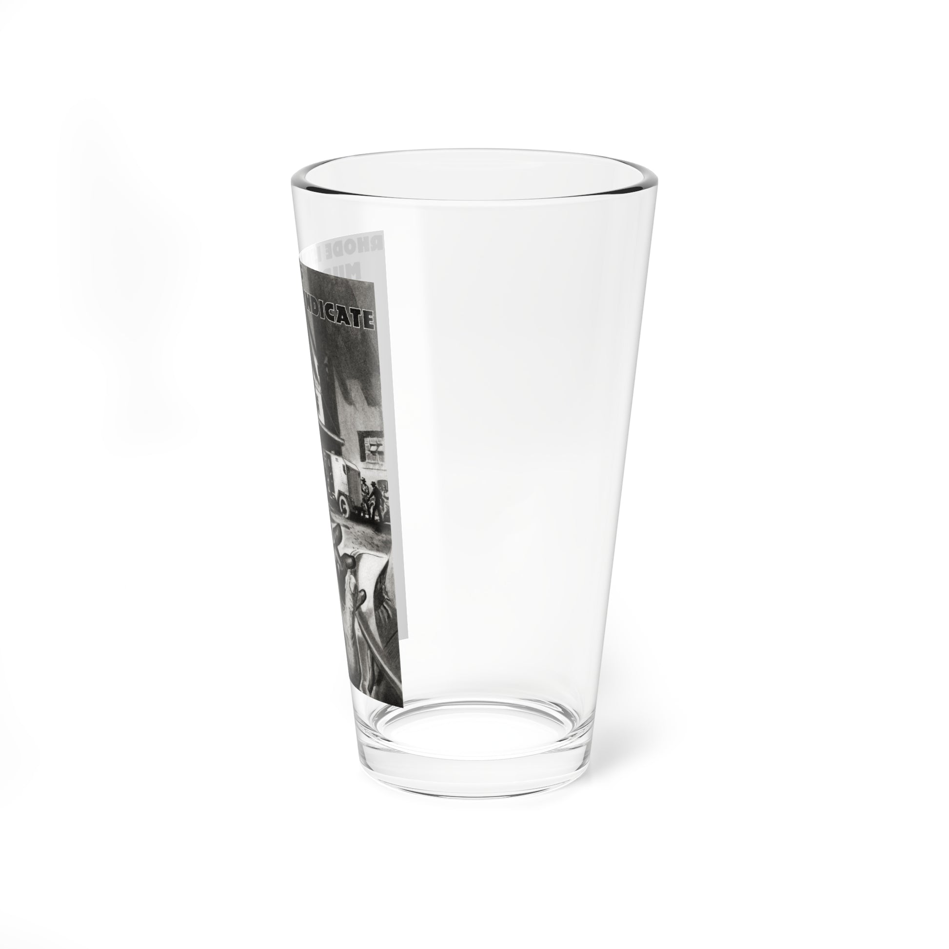 Rhode Island's Murder Syndicate, Liberty, November 5, 1938 (Magazine Illustration) Pint Glass 16oz-Go Mug Yourself