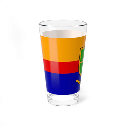 Rhodesian Army Flag Pint Glass 16oz - Go Mug Yourself
