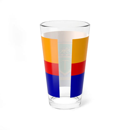 Rhodesian Army Flag Pint Glass 16oz - Go Mug Yourself