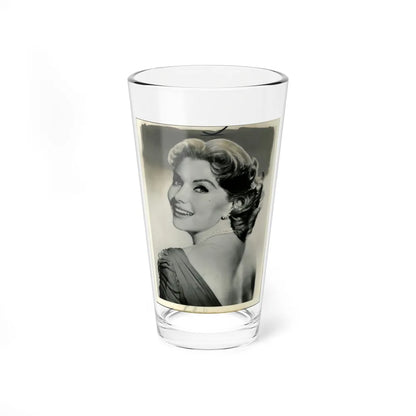 Rhonda Fleming #124 (Vintage Female Icon) Pint Glass 16oz-16oz-Go Mug Yourself