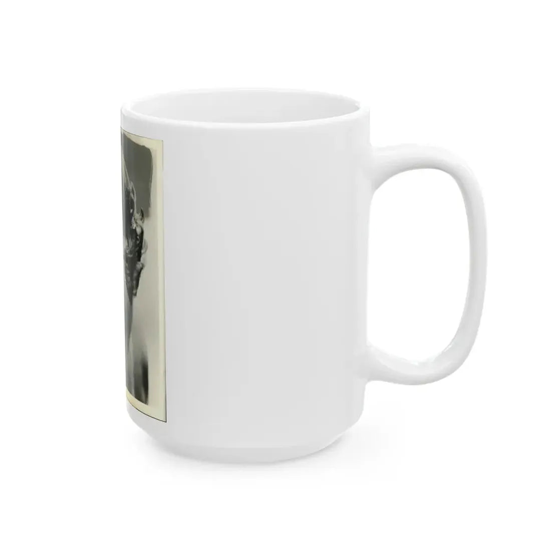 Rhonda Fleming #124 (Vintage Female Icon) White Coffee Mug - Go Mug Yourself