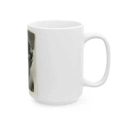 Rhonda Fleming #136 (Vintage Female Icon) White Coffee Mug - Go Mug Yourself