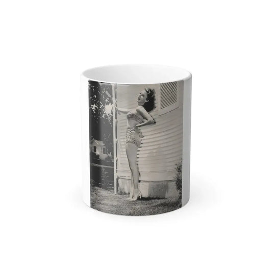 Rhonda Fleming #141 (Vintage Female Icon) Color Changing Mug 11oz 11oz - Go Mug Yourself