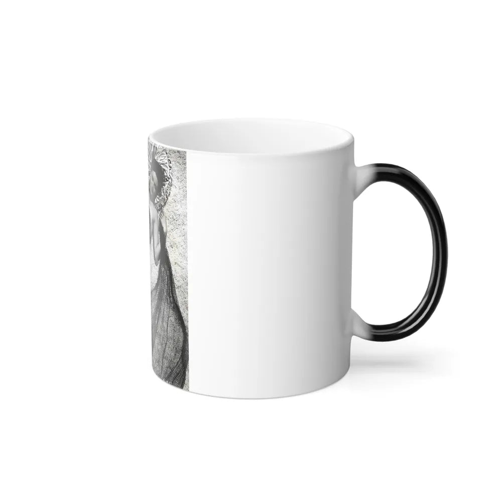 Rhonda Fleming #142 (Vintage Female Icons) Color Changing Mug 11oz-Go Mug Yourself