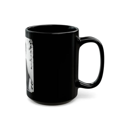Rhonda Fleming #146 (Vintage Female Icon) Black Coffee Mug - Go Mug Yourself