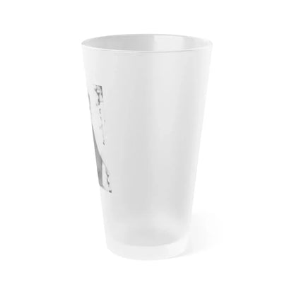 Rhonda Fleming #146 (Vintage Female Icon) Frosted Pint Glass 16oz - Go Mug Yourself
