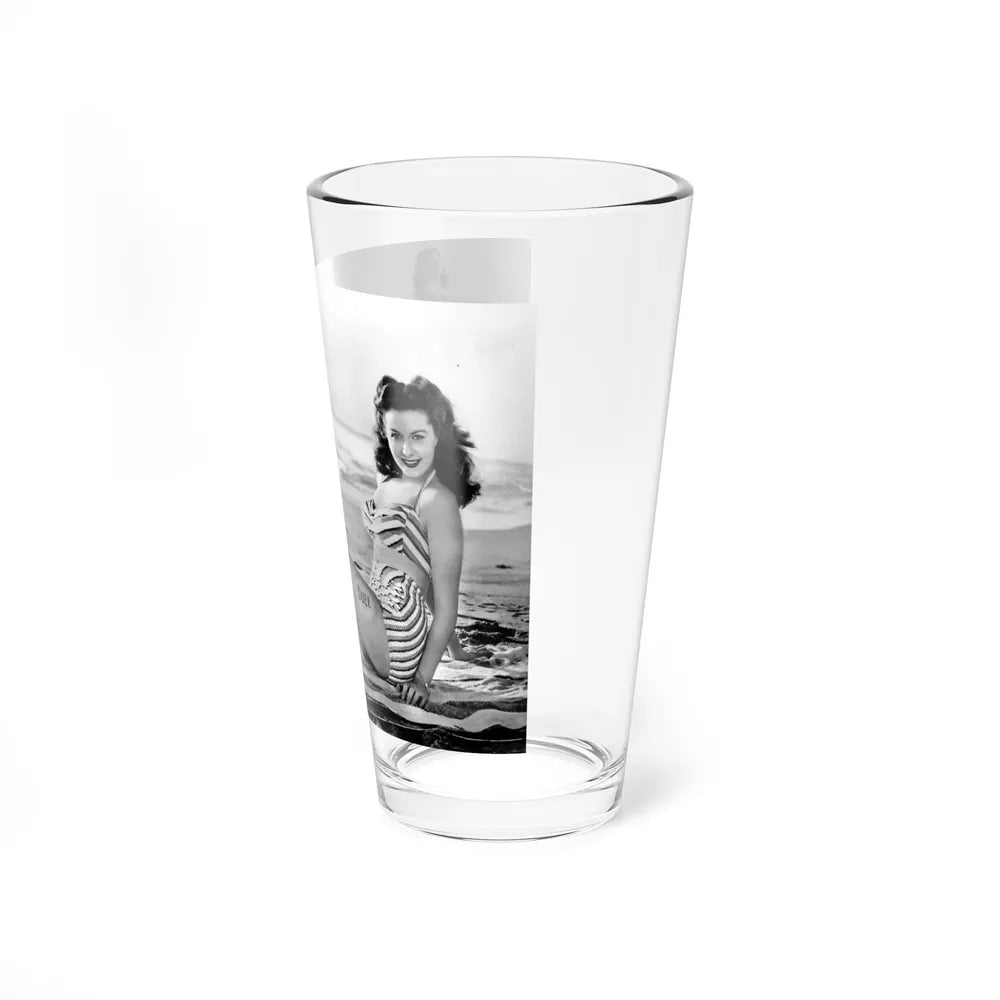 Rhonda Fleming #149 (Vintage Female Icon) Pint Glass 16oz-Go Mug Yourself