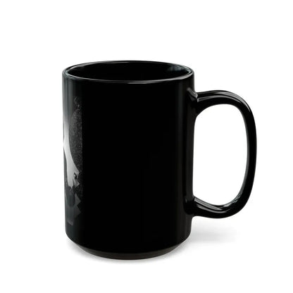 Rhonda Fleming #155 (Vintage Female Icon) Black Coffee Mug - Go Mug Yourself