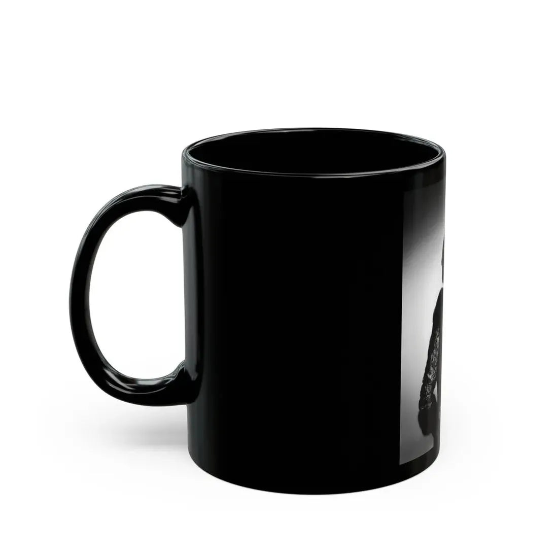 Rhonda Fleming #155 (Vintage Female Icon) Black Coffee Mug - Go Mug Yourself