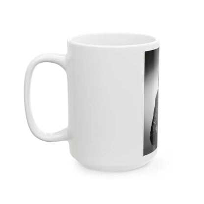 Rhonda Fleming #155 (Vintage Female Icon) White Coffee Mug - Go Mug Yourself