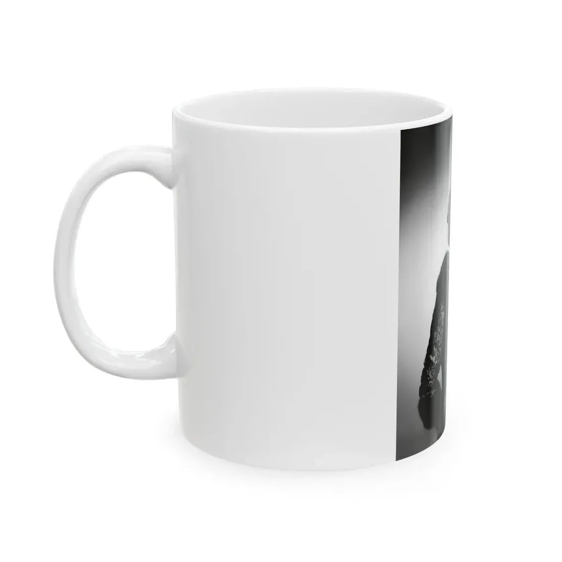 Rhonda Fleming #155 (Vintage Female Icon) White Coffee Mug - Go Mug Yourself