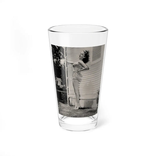 Rhonda Fleming #157 (Vintage Female Icon) Pint Glass 16oz-16oz-Go Mug Yourself