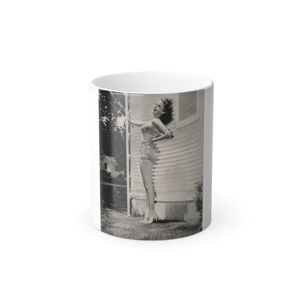 Rhonda Fleming #157 (Vintage Female Icons) Color Changing Mug 11oz-11oz-Go Mug Yourself