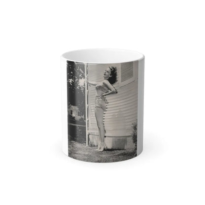 Rhonda Fleming #157 (Vintage Female Icons) Color Changing Mug 11oz-11oz-Go Mug Yourself