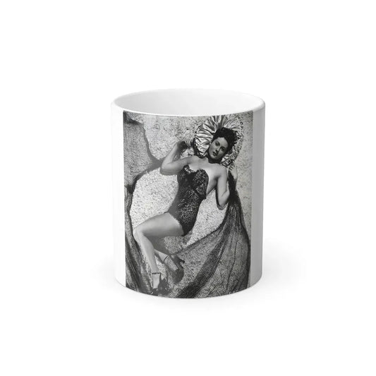 Rhonda Fleming #159 (Vintage Female Icon) Color Changing Mug 11oz 11oz - Go Mug Yourself