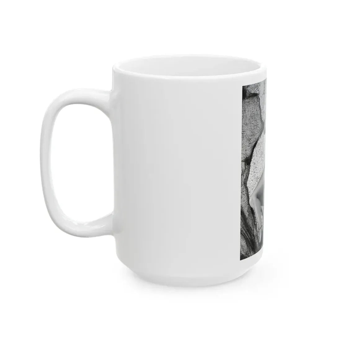 Rhonda Fleming #159 (Vintage Female Icon) White Coffee Mug - Go Mug Yourself