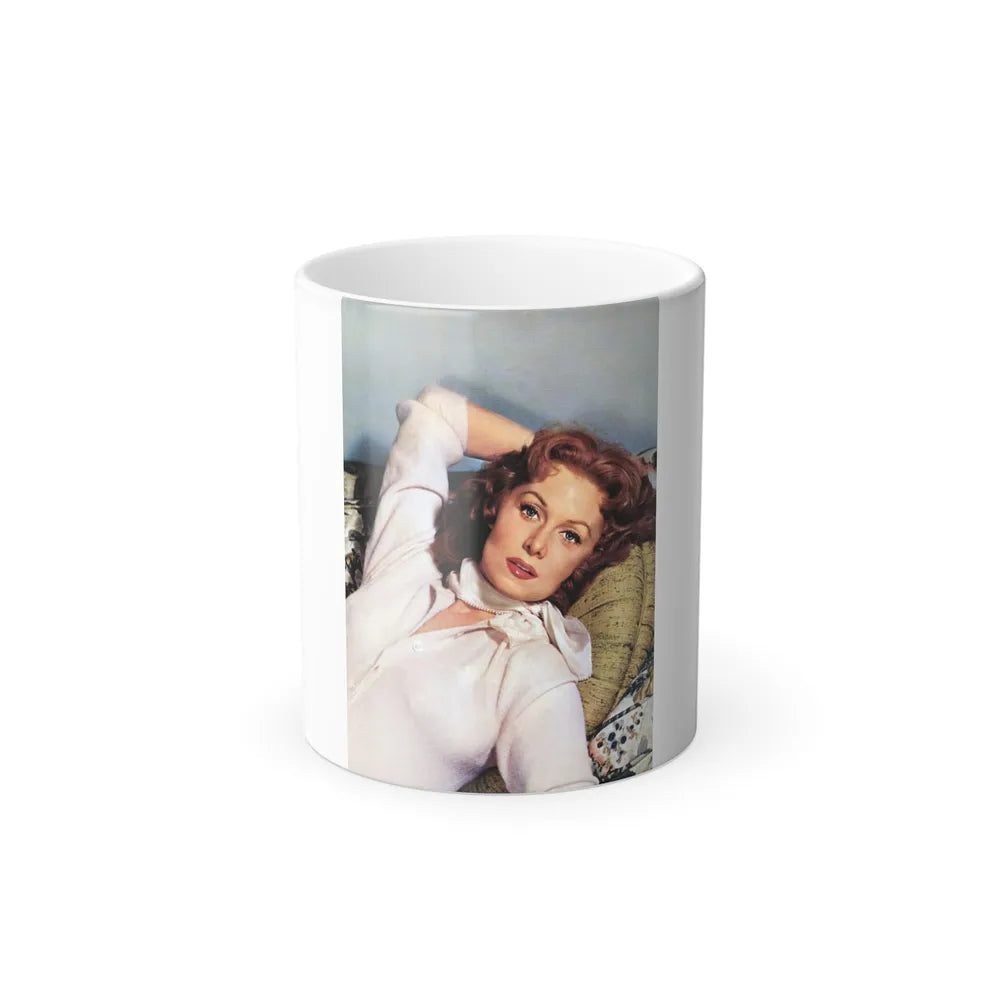 Rhonda Fleming #160 (Vintage Female Icons) Color Changing Mug 11oz-11oz-Go Mug Yourself