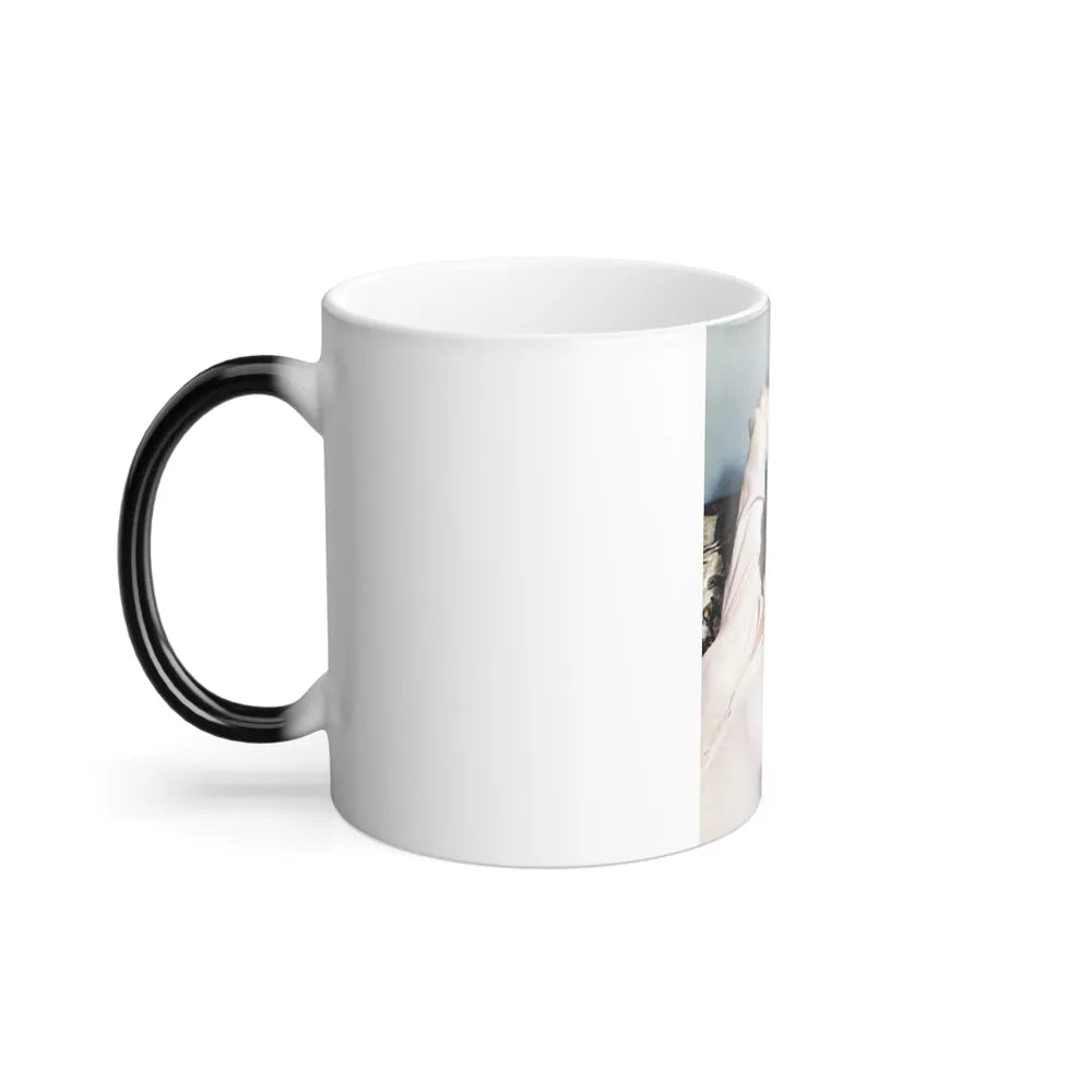 Rhonda Fleming #160 (Vintage Female Icons) Color Changing Mug 11oz-Go Mug Yourself